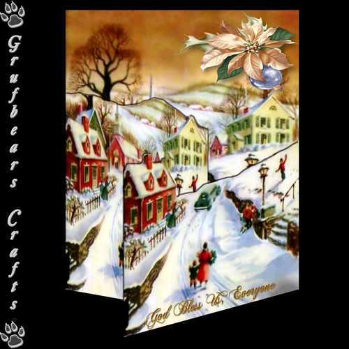 Layered Christmas - Snowed In