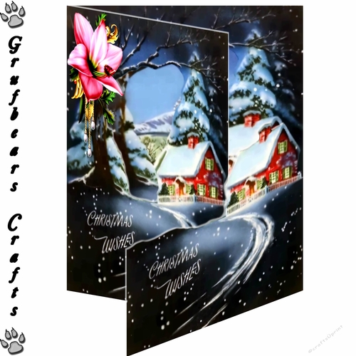 Layered Christmas - Winters Night