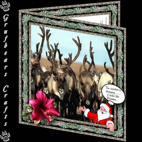 Santas Cracker Jokes - Looks like reindeer