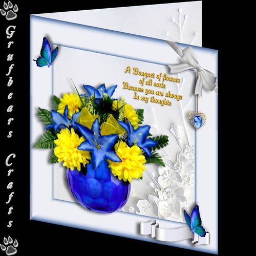 Flowers with Love 1 Birthday 