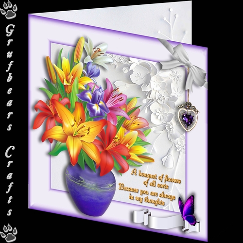 Flowers with Love 5 Birthday