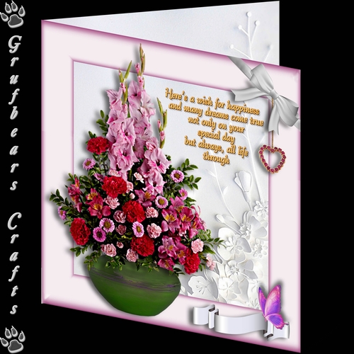 Flowers with Love 8 Birthday