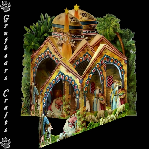 Layered Christmas - The Magi