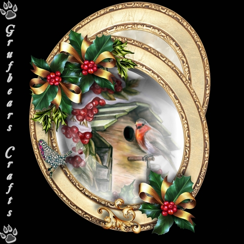A Christmas Plate 9