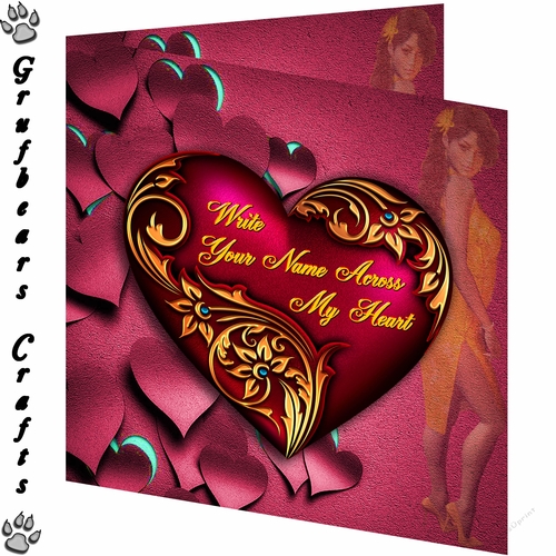 Valentine Adorned Heart - Woman