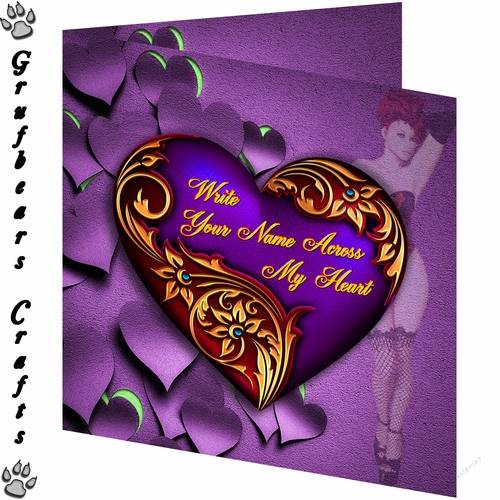 Valentine Adorned Heart - Follies