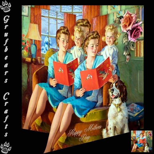 Layered Mothers Day - Fireside Glow