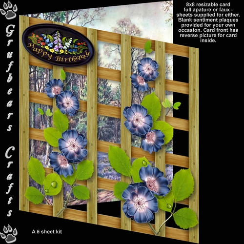 Garden Trellis - Woodland Walk