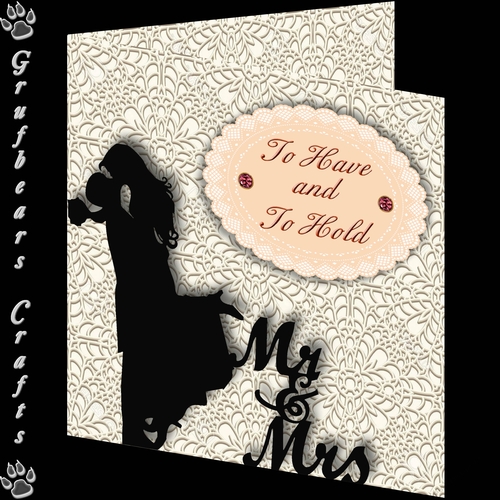Silhouette Greetings -Wedding/Anniversary 3