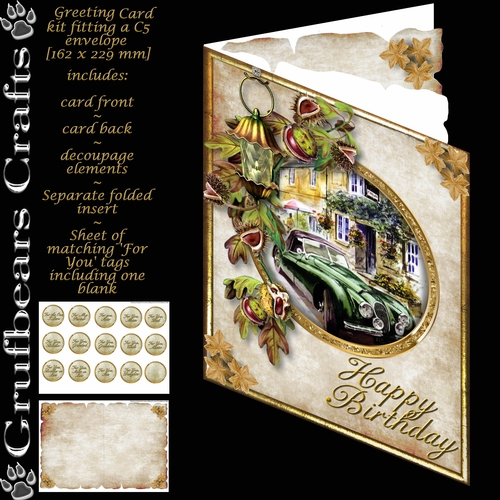 C5 Greetings - Chestnuts