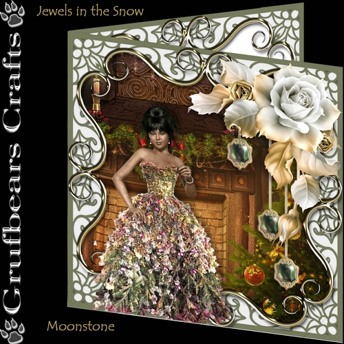 Jewels in the Snow - Moonstone