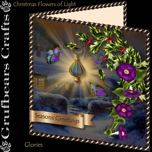 Christmas Flower of Light - Glories