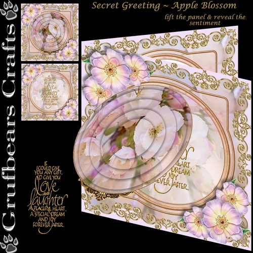 Secret Greeting - Apple Blossom