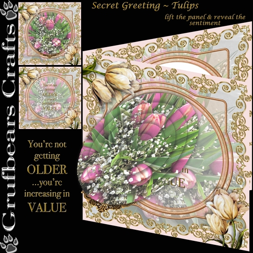 Secret Greeting - Tulips
