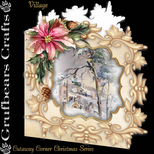 Cutaway Corner Christmas - Village