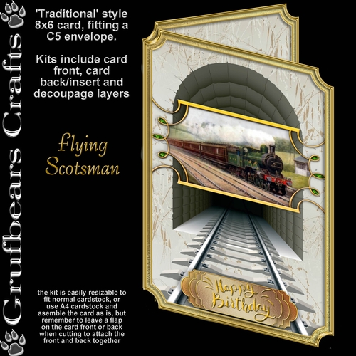 Traditional Birthday - Flying Scotsman