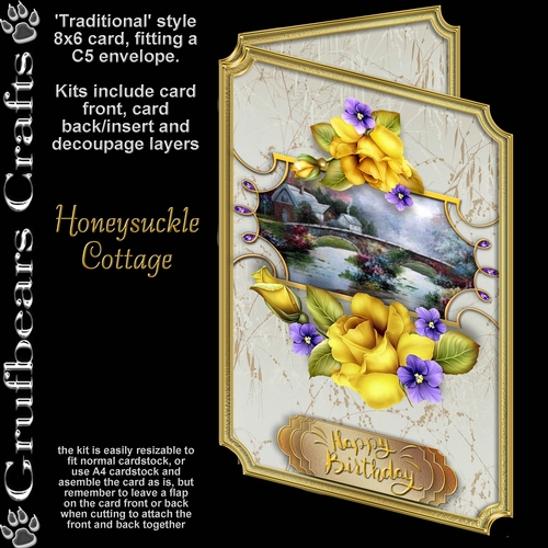 Traditional Birthday - Honeysuckle Cottage