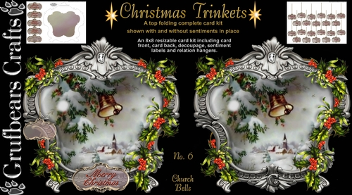 Christmas Trinkets - Church Bells