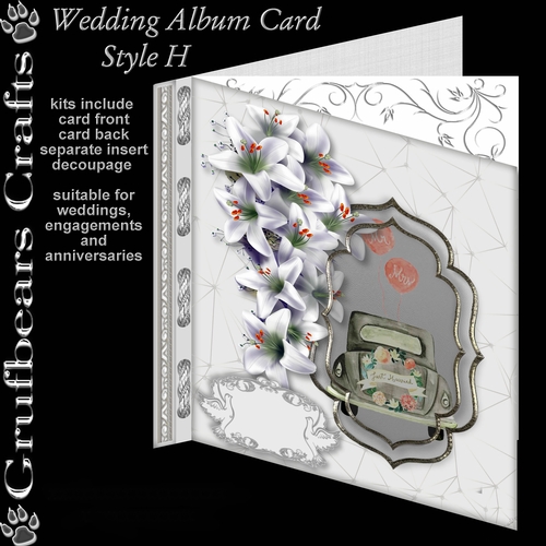 Wedding Album Card - Style H