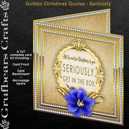 Golden Christmas Quotes - Seriously