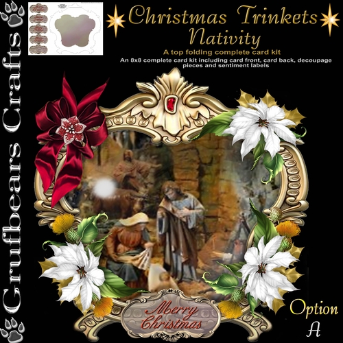Christmas Trinkets Nativity - A