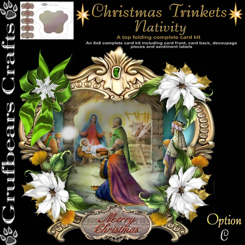 Christmas Trinkets Nativity - C