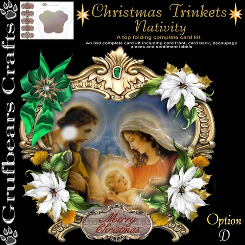 Christmas Trinkets Nativity - D