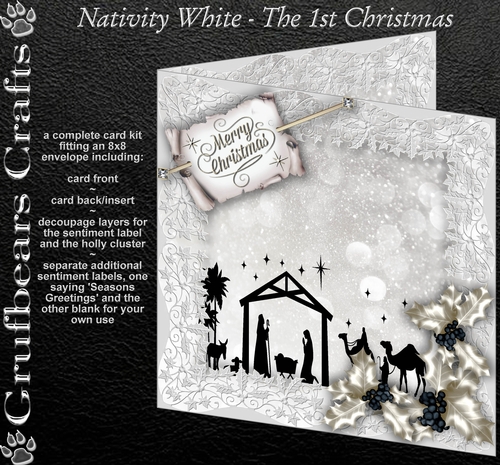 Nativity White - The 1st Christmas