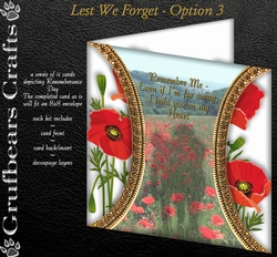 Lest We Forget - Option 3