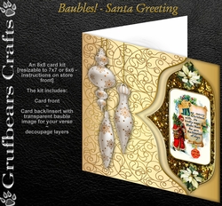 Baubles! - Santa Greeting