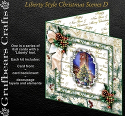 Liberty Style Christmas Scenes D