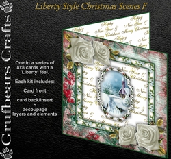 Liberty Style Christmas Scenes F