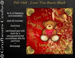 Feb 14th - Love You Beary Much