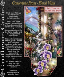 Concertina Front - Floral Vista