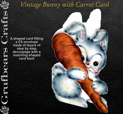 Vintage Bunny with Carrot