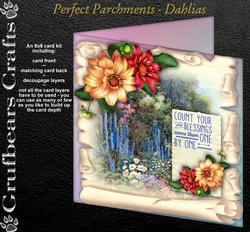 Perfect Parchments - Dahlias