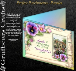 Perfect Parchments - Pansies