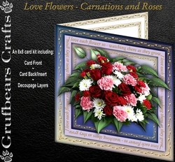 Love Flowers - Carnations and Roses