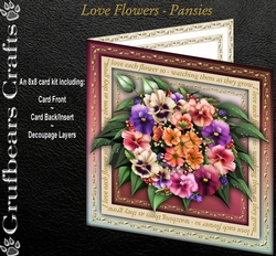 Love Flowers - Pansies