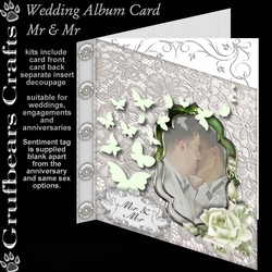 Wedding Album Card - Mr & Mr