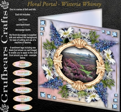 Floral Portal - Wisteria Whimsy