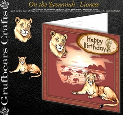 On the Savannah - Lioness