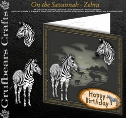 On the Savannah - Zebra