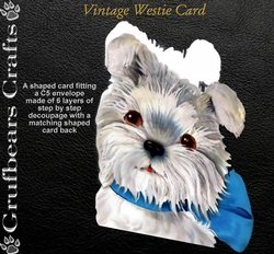 Vintage Westie Card