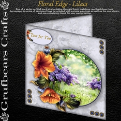 Floral Edge - Lilacs