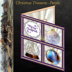 Christmas Treasures - Purple