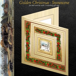 Golden Christmas - Snowscene