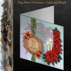 Posy Poem Christmas - Calm and Bright