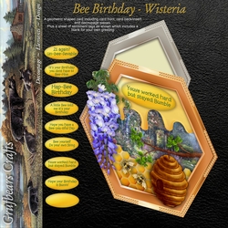 Bee Birthday - Wisteria