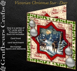 Liberty Christmas Star - Deer